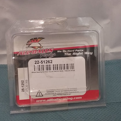 NEW GENUINE ALL BALLS RACING 25-1262 WHEEL BEARING KIT