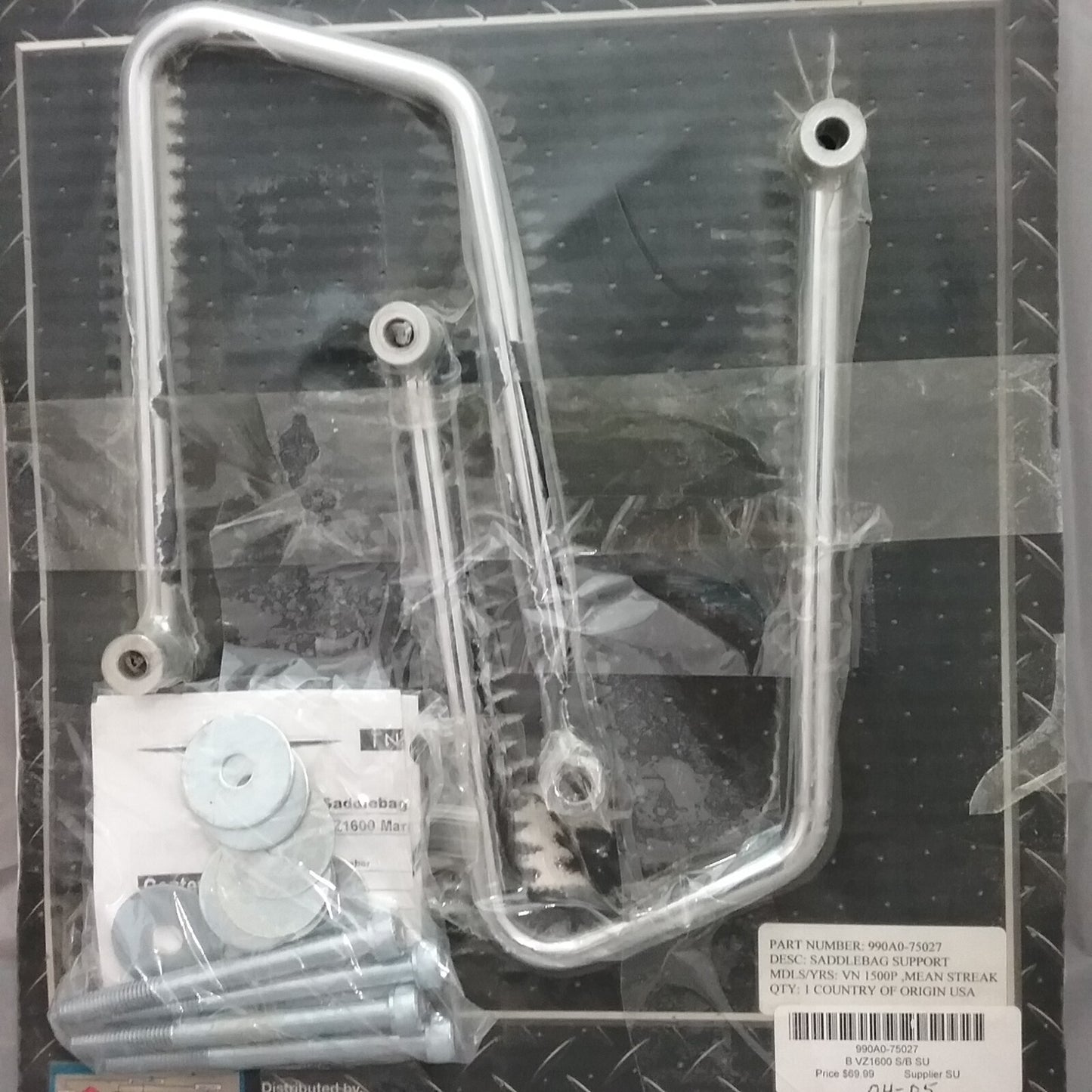 NEW GENUINE SUZUKI 990A0-75027 Boulevard Saddle Bag Support VN1500