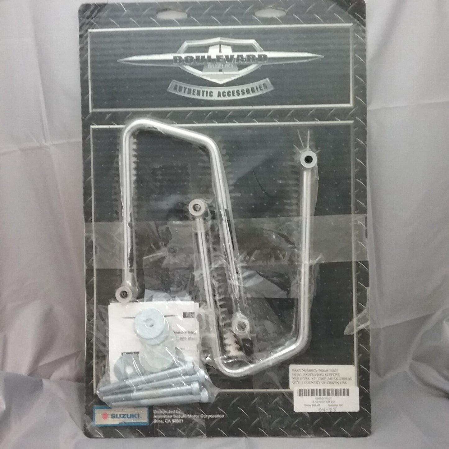 NEW GENUINE SUZUKI 990A0-75027 Boulevard Saddle Bag Support VN1500