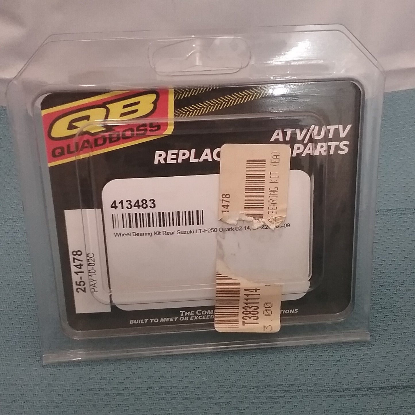 NEW GENUINE QUADBOSS 25-1478 WHEEL BEARING KIT REAR