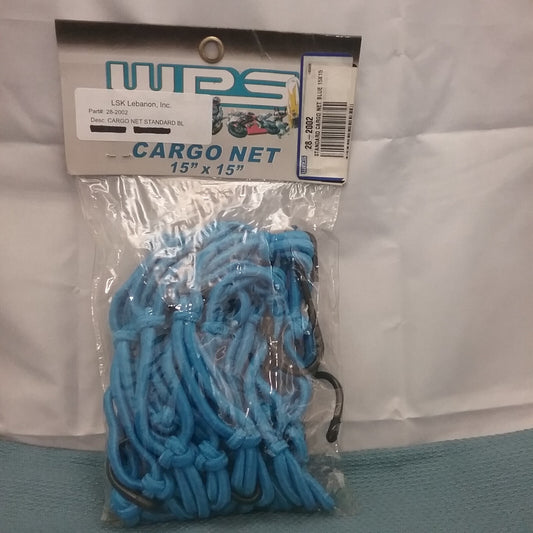 NEW GENUINE WPS 28-2002 Cargo Net Standard Blue 15X15"