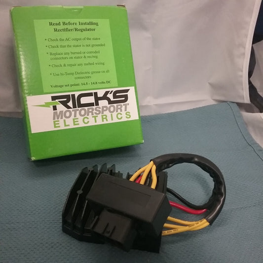 NEW GENUINE RICKS MOTORSPORT ELECTRICS 27-10315 RECTIFIER REGULATOR