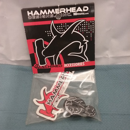 NEW GENUINE HAMMERHEAD DESIGNS INC. 56-24202 HONDA ENGINE PLUGS BLACK