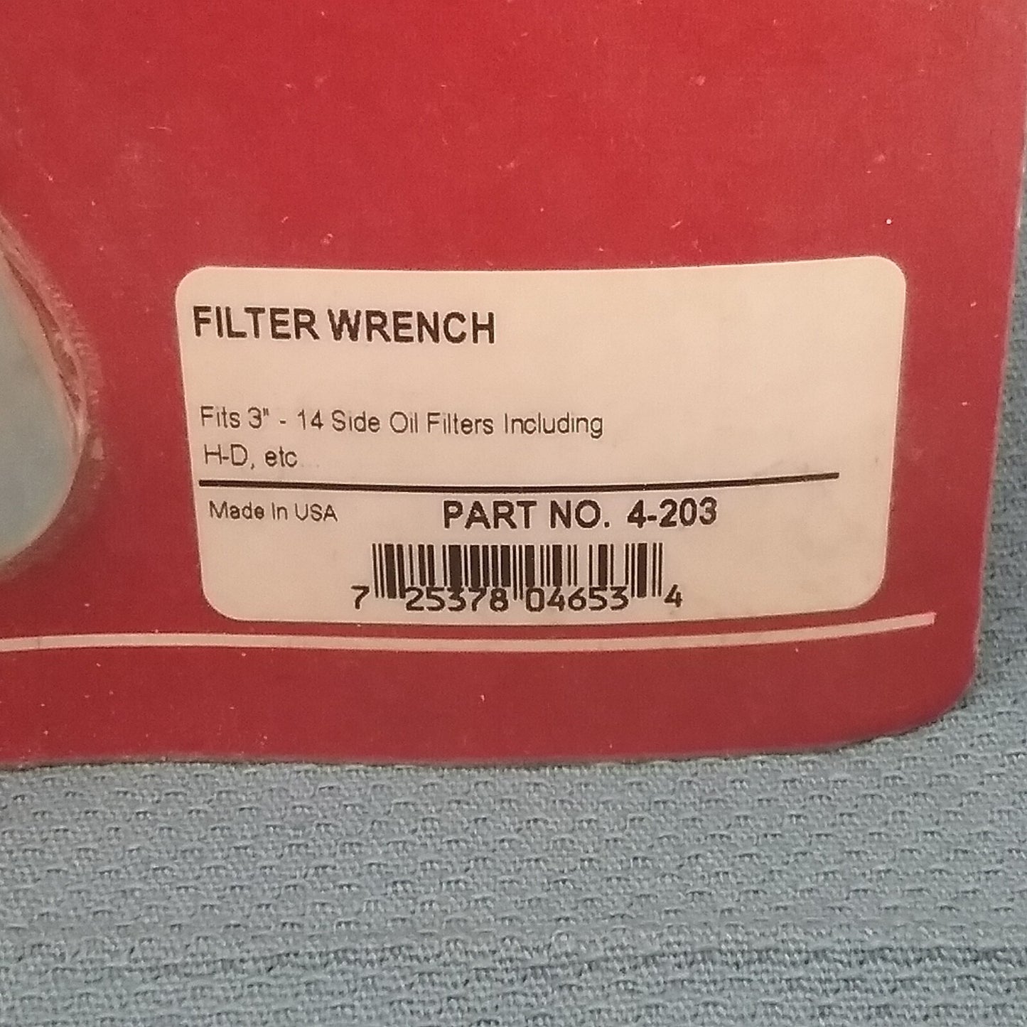 NEW GENUINE SHOW CHROME ACCESSORIES 4-203 Oil Filter Wrench