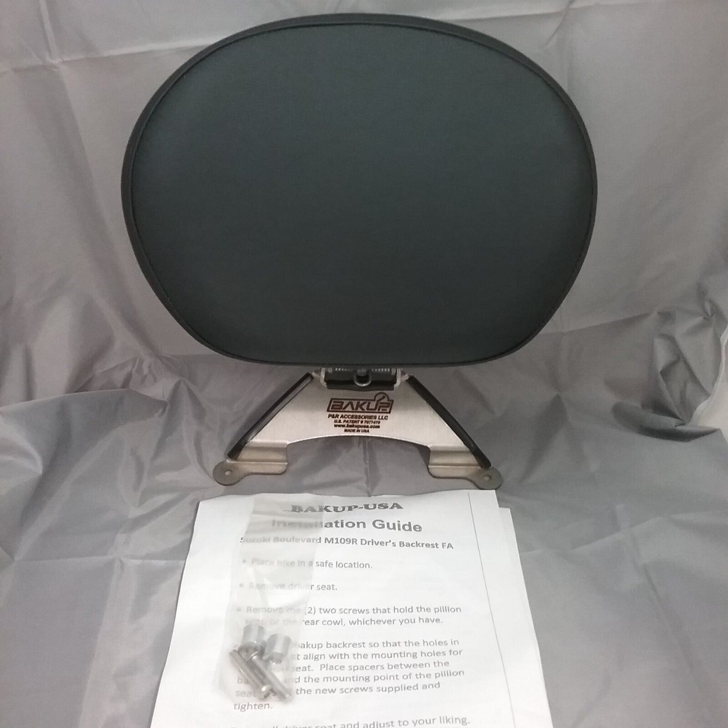 NEW BAKUP-USA M109R-FA Driver Backrest Fully Adjustable