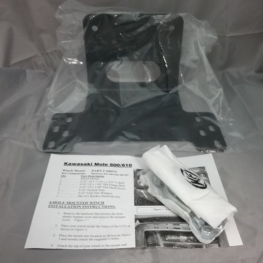 NEW KFI 100575 Winch Mount Kit Kawasaki Mule
