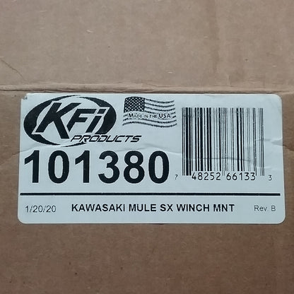 KFI 101380 Winch Mount Kit Kawasaki Mule 400 SX XC 2017-2021