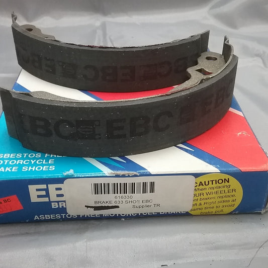 NEW EBC 633 MOTORCYCLE BRAKE SHOES