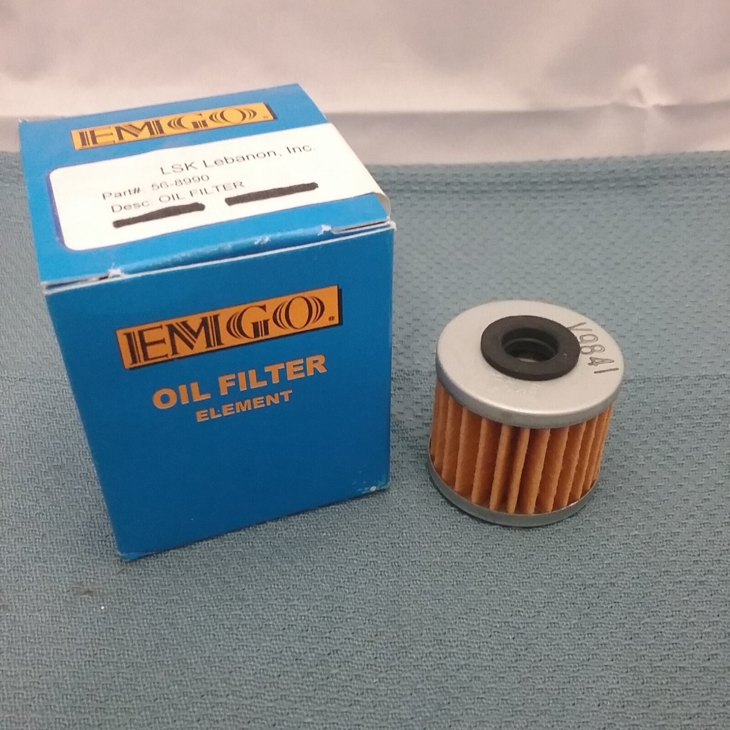 NEW GENUINE EMGO 56-8990 Oil Filter