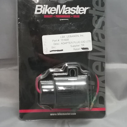 NEW BIKEMASTER 151668 ADAPTER PLUG CIG LIGHTER