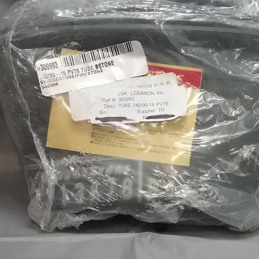 NEW BRIDGESTONE 300993 MOTORCYCLE TUBE 140/90-16 PV78