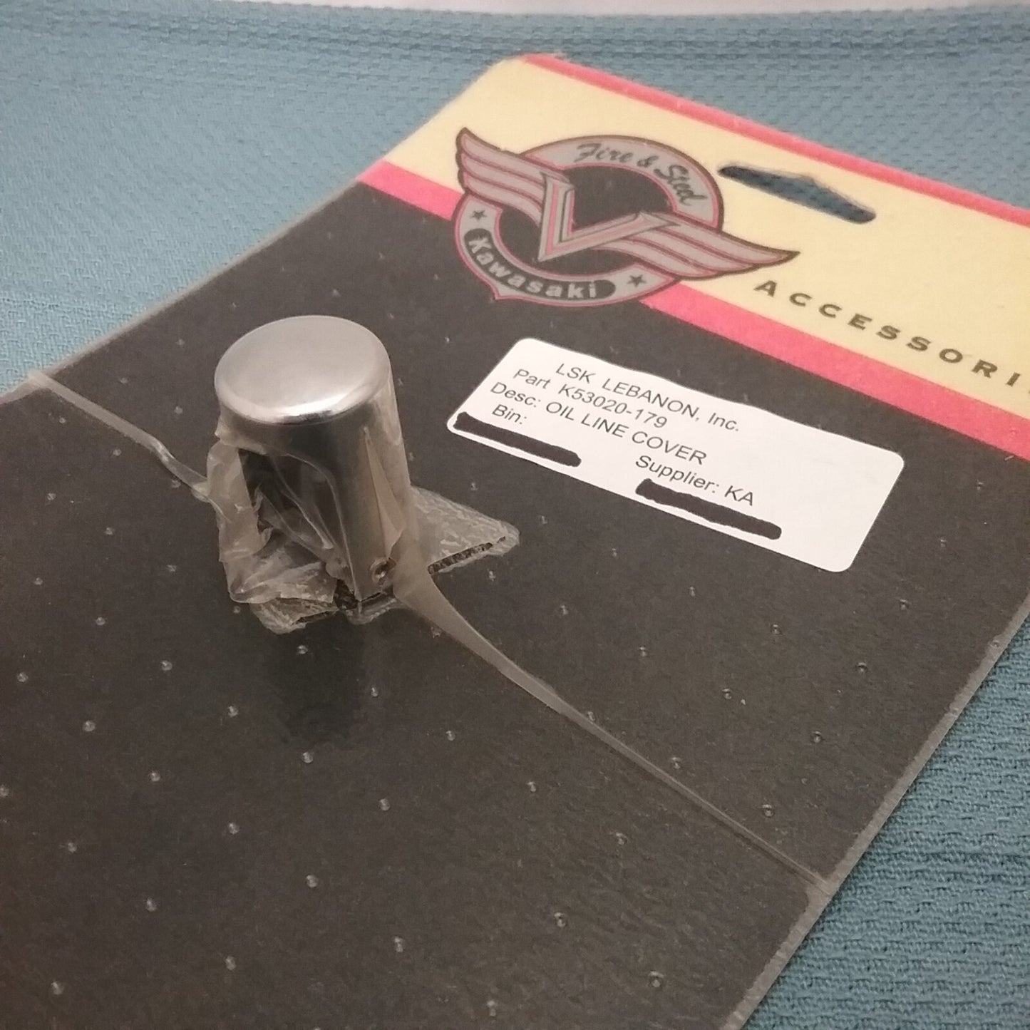 NEW GENUINE KAWASAKI K53020-179 OIL LINE BANJO COVER