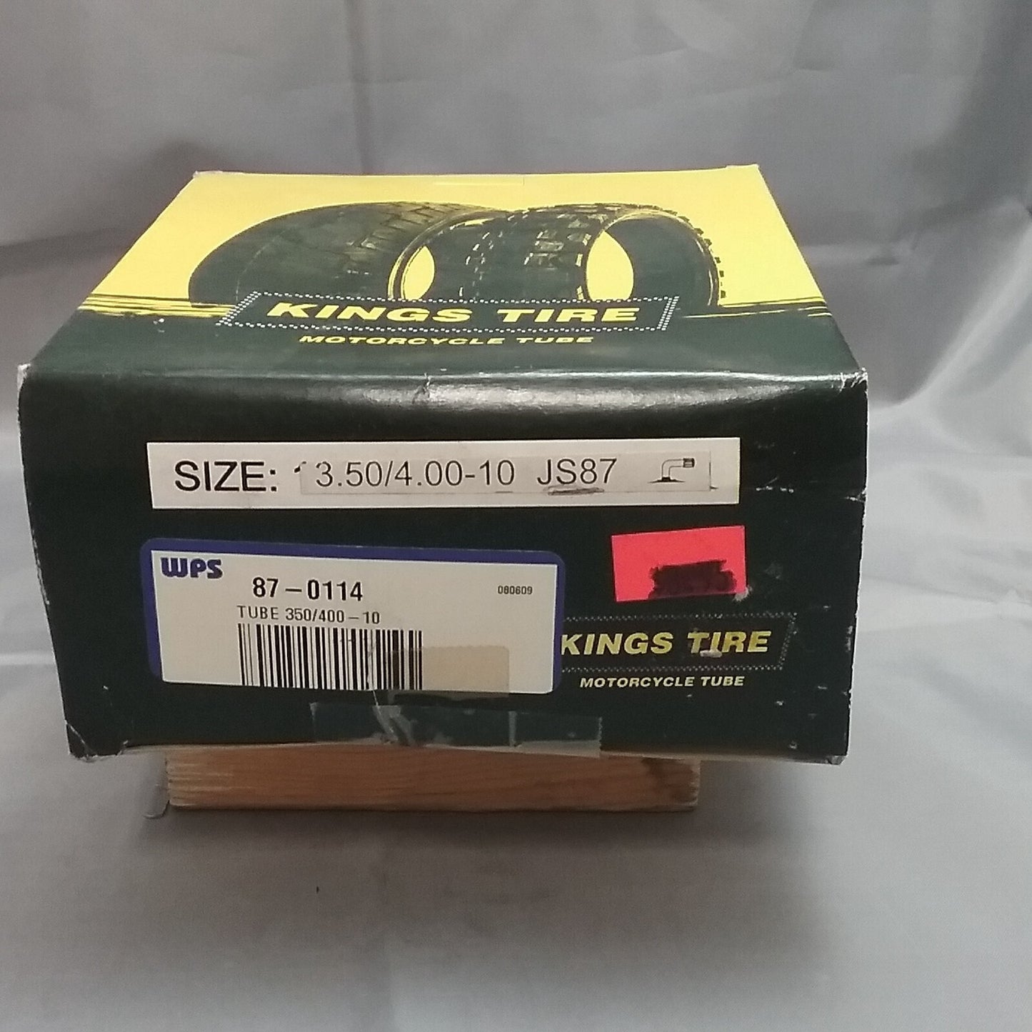 NEW KINGS TIRE 87-0114 MOTORCYCLE INNER TUBE 3.50/4.00-10 JS87