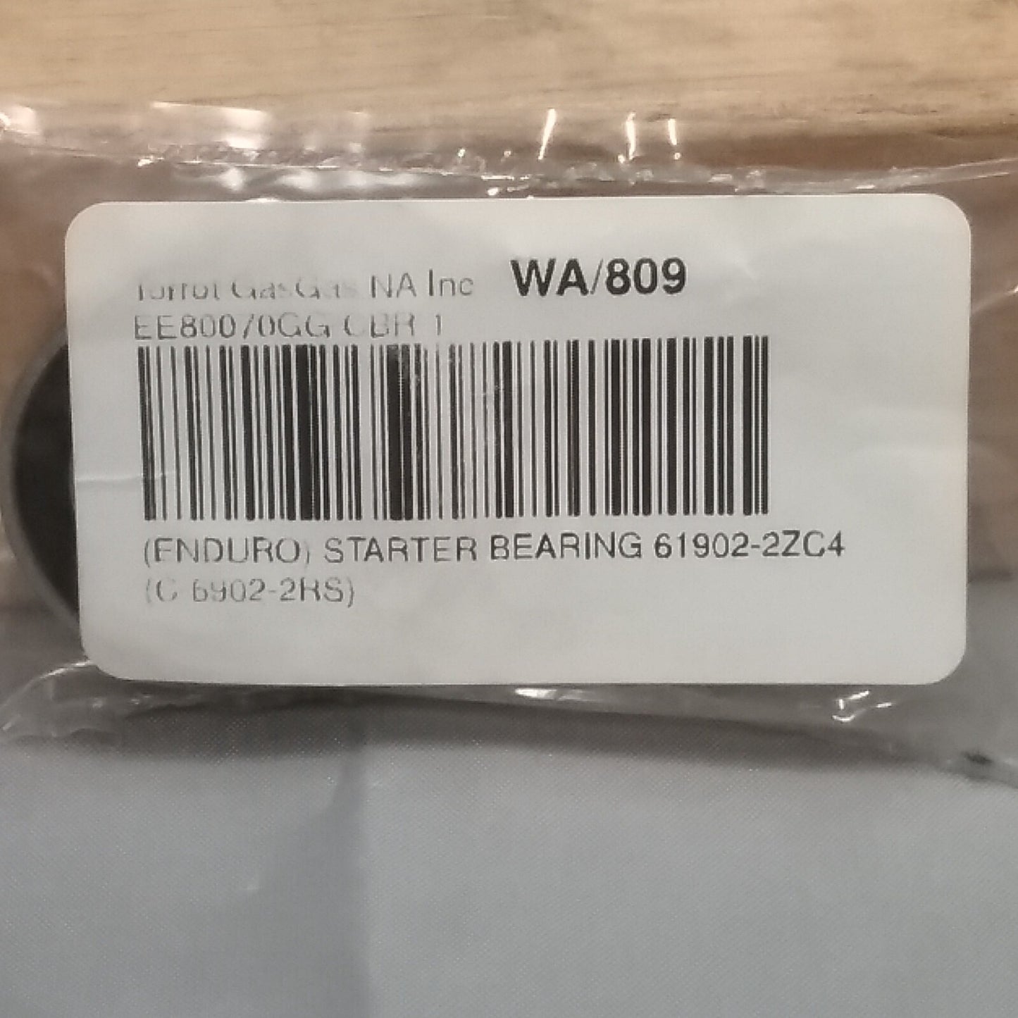 NEW GAS GAS EE80070GGCBR1 BALL BEARING 61902-2Z C4