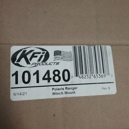 NEW KFI 101480 Winch Mount Kit Polaris Ranger XP 1000 2018-2022