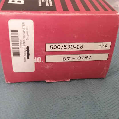 NEW GENUINE BIKE MASTER 37-0191 MOTORCYCLE ATV TUBE TUBE 5.00/5.30-18 TR-6