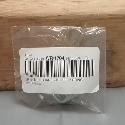 NEW GASGAS BE14030GG-CLJ-1 FOOT PEG SPRING