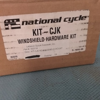 NEW GENUINE NATIONAL CYCLE 553114 KIT-CJK WINDSHEILD HARDWARE KIT