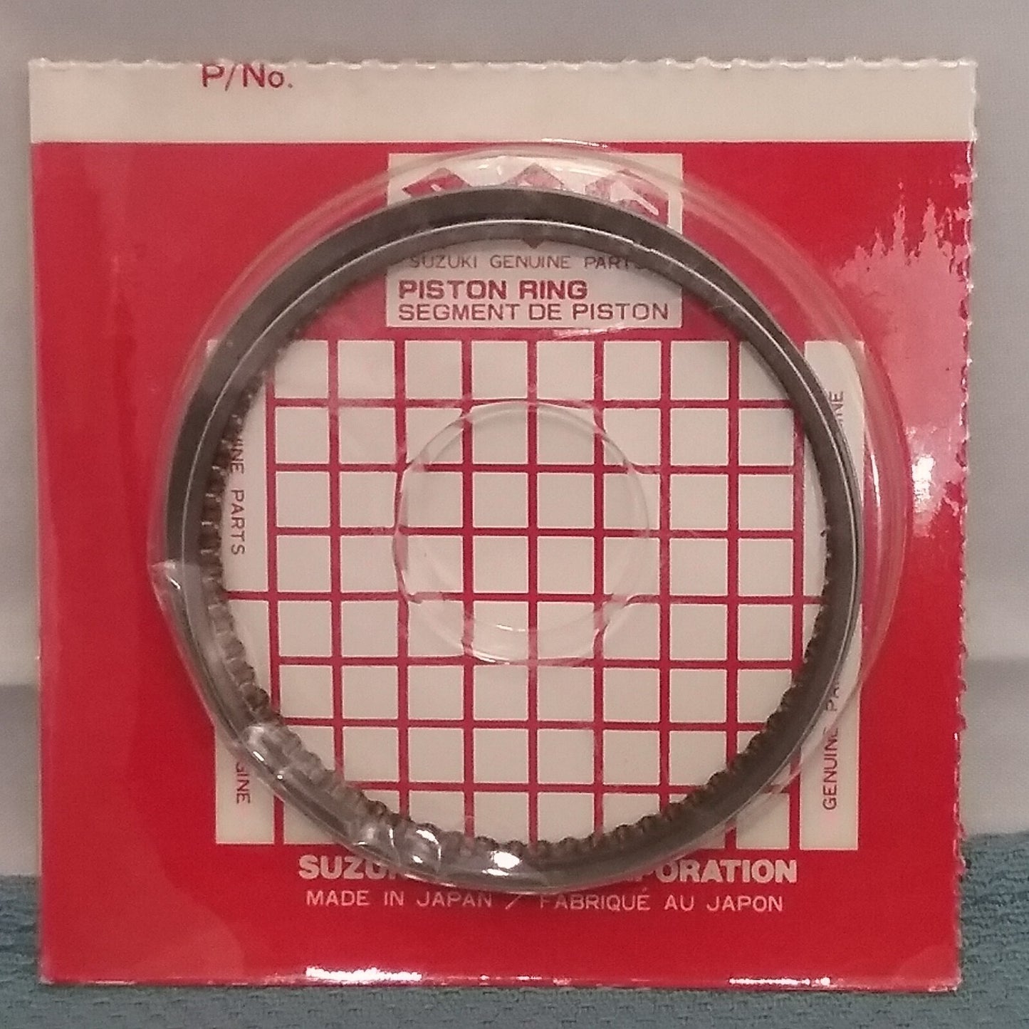 NEW GENUINE SUZUKI 12140-41B10-050 RING SET PISTON