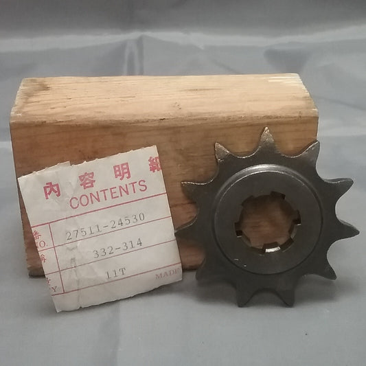 NEW GENUINE SUZUKI 27511-24530 / 332-314 ENGINE SPROCKET 11 TEETH