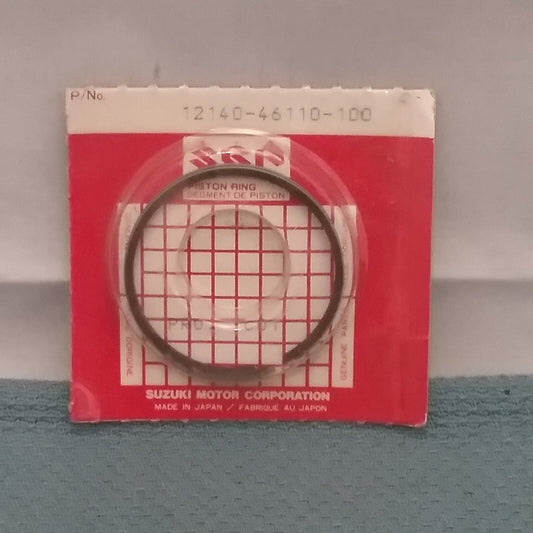 NEW GENUINE SUZUKI 12140-46110-100 RING SET, PISTON OS:1.0 1978-2006