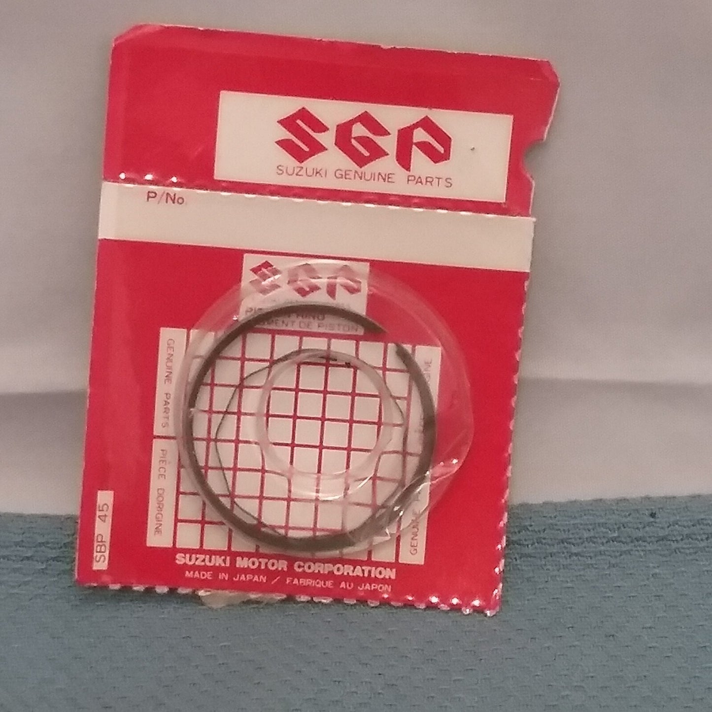 NEW GENUINE SUZUKI 12140-16B10-000 RING SET PISTON 1978-2006