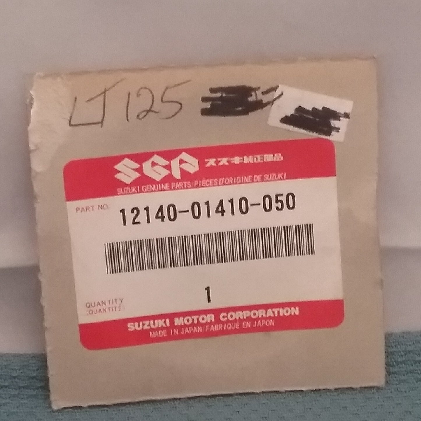NEW GENUINE SUZUKI 12140-01410-050 RING SET PISTON 1982-1988