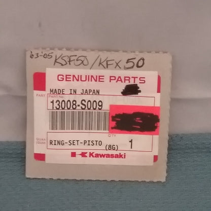 NEW KAWASAKI 13008-S009 RING-SET-PISTON, O/S 0.50 2003-2006