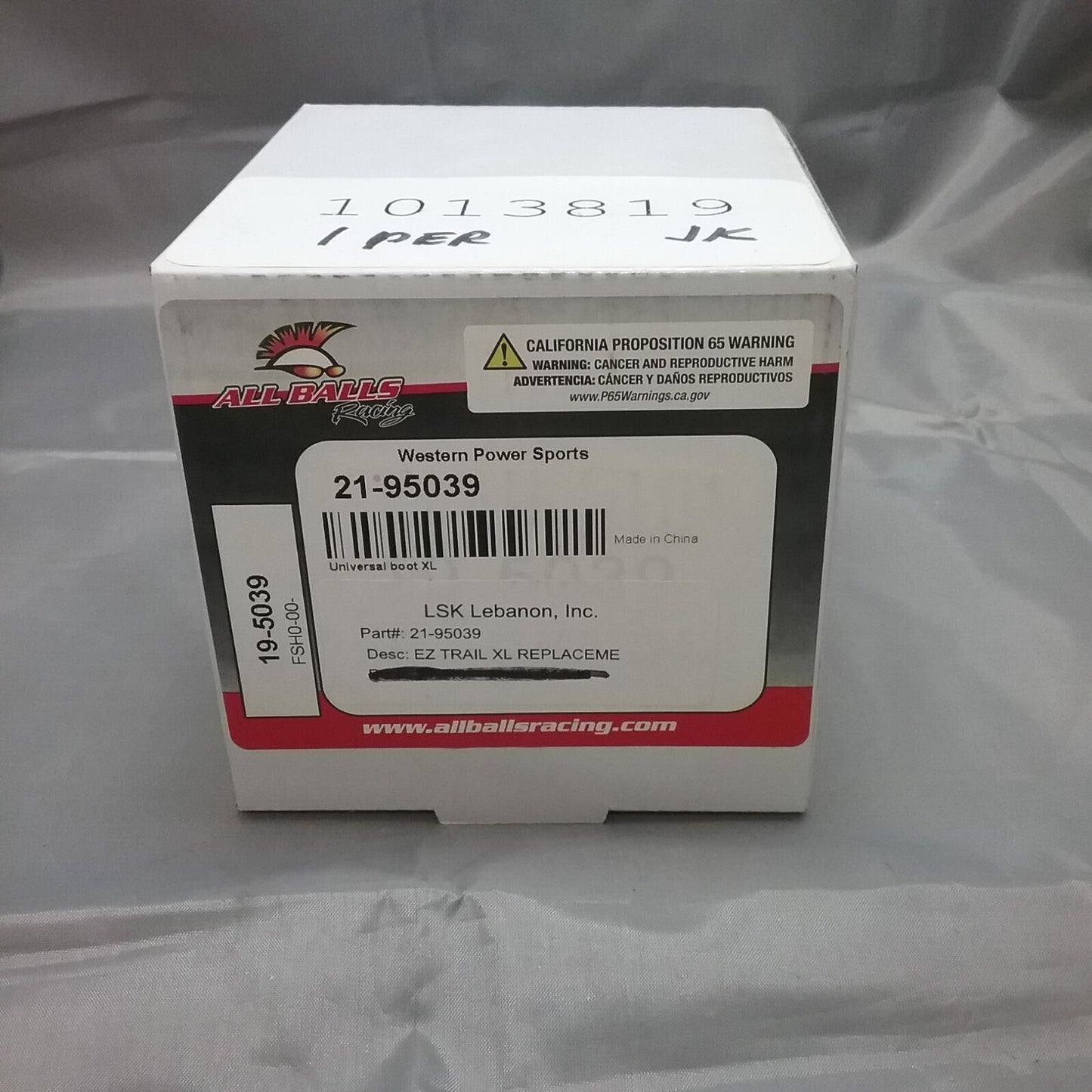 NEW ALL BALLS RACING 21-95039 EZ TRAIL REPLACEMENT BOOT KIT