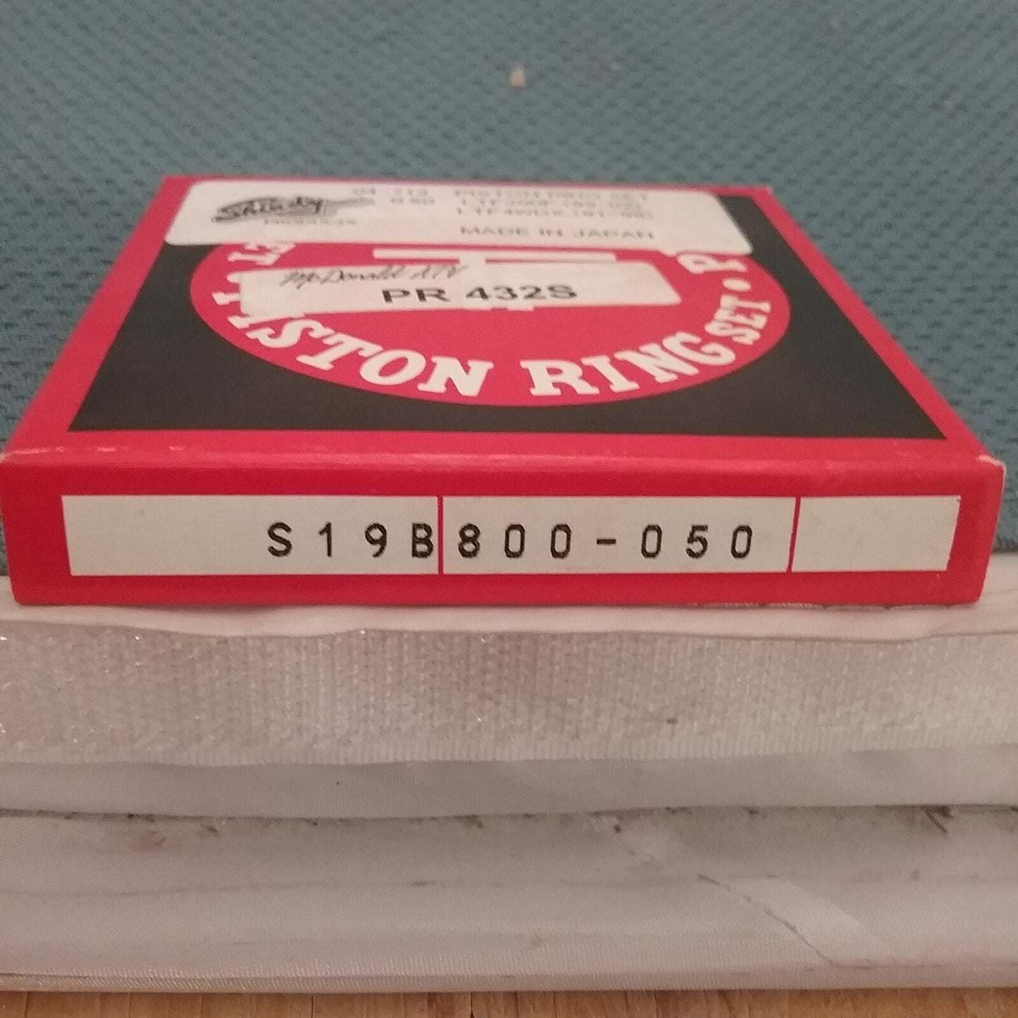 NEW TEIKOKU PISTON RING CO., LTD. S19B800-050 PISTON RING SET LTF4WDX 91-98