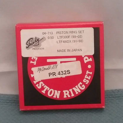 NEW TEIKOKU PISTON RING CO., LTD. S19B800-050 PISTON RING SET LTF4WDX 91-98