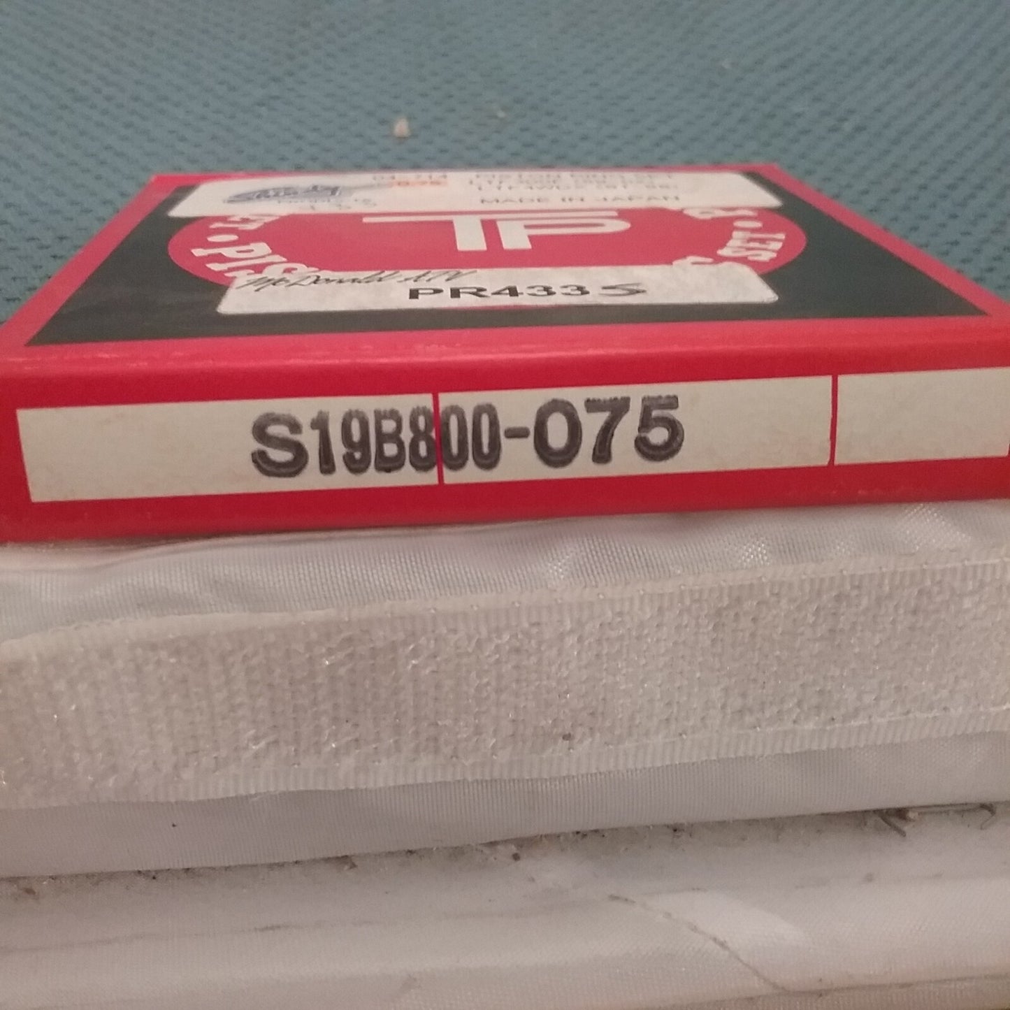 NEW TEIKOKU PISTON RING CO., LTD. S19B800-075 PISTON RING SET LTF300F 99-02