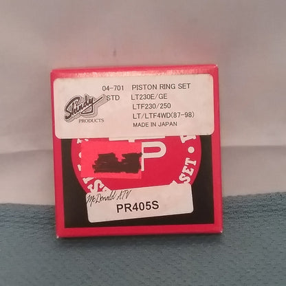 NEW TEIKOKU PISTON RING CO., LTD. S19B100-STD PISTON RING SET LT/LTF4WD 87-98