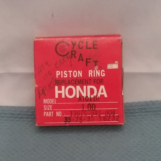 NEW CYCLE CRAFT REPLACEMENT FOR HONDA ATC110 1.00 13015-943-004