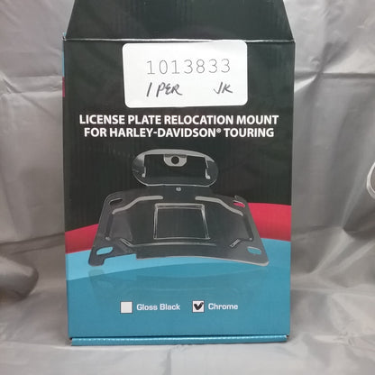 NEW CUSTOM DYNAMICS 2030-1522 LICENSE PLATE RELOCATION MOUNT