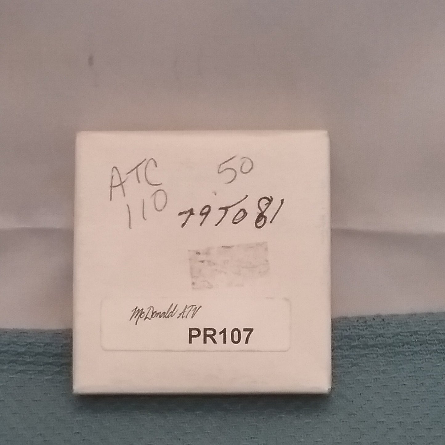NEW REPLACES HONDA ATC110 16073 PISTON RING SET 0.50