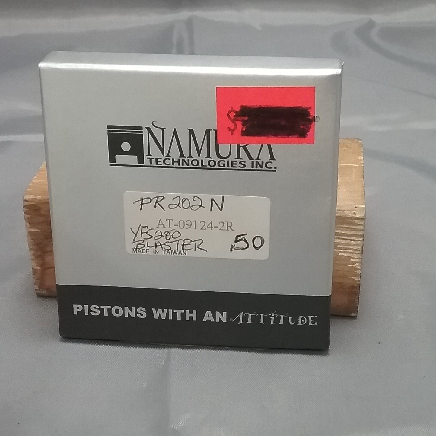 NEW NAMURA TECHNOLOGIES AT-09124-2R/PR202N PISTON RING SET .50