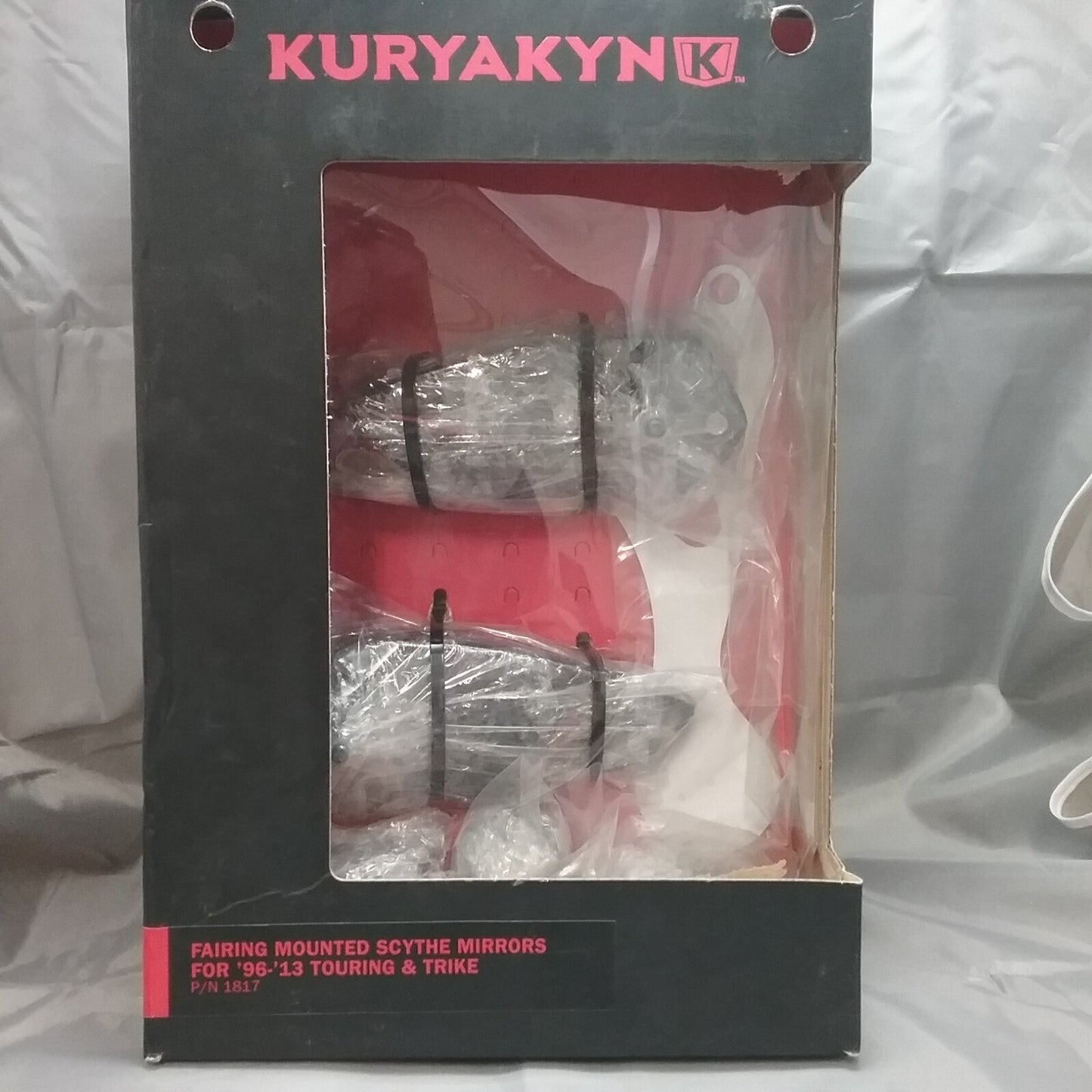 NEW KURYAKYN 1817 FAIRING MOUNTED SCYTHE MIRRORS '96-'13 TOURING & TRIKE