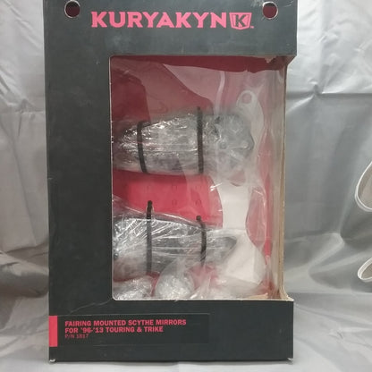 NEW KURYAKYN 1817 FAIRING MOUNTED SCYTHE MIRRORS '96-'13 TOURING & TRIKE