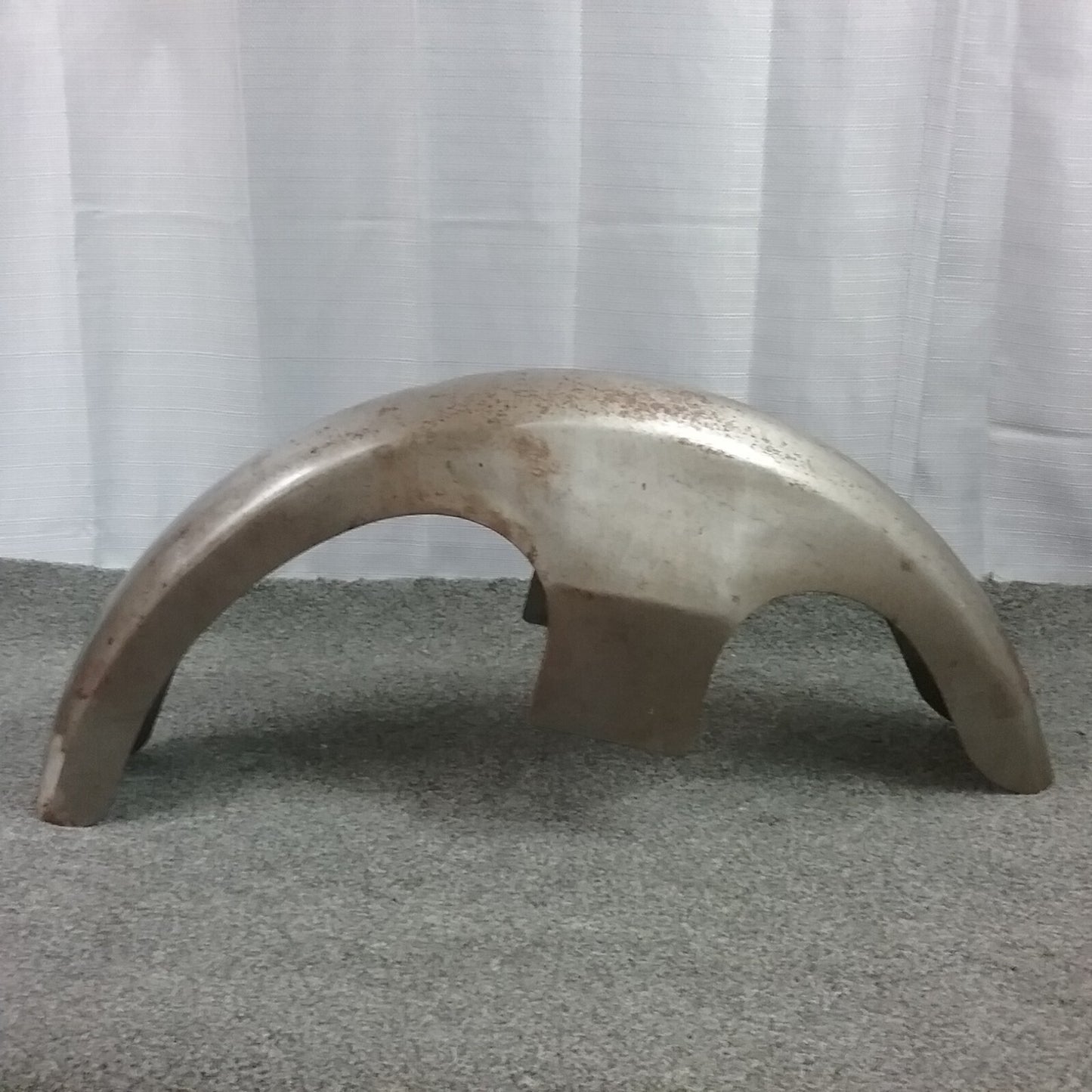 NEW HARDDRIVE 90501 Outlaw Raw Steel MOTORCYCLE Front Fender