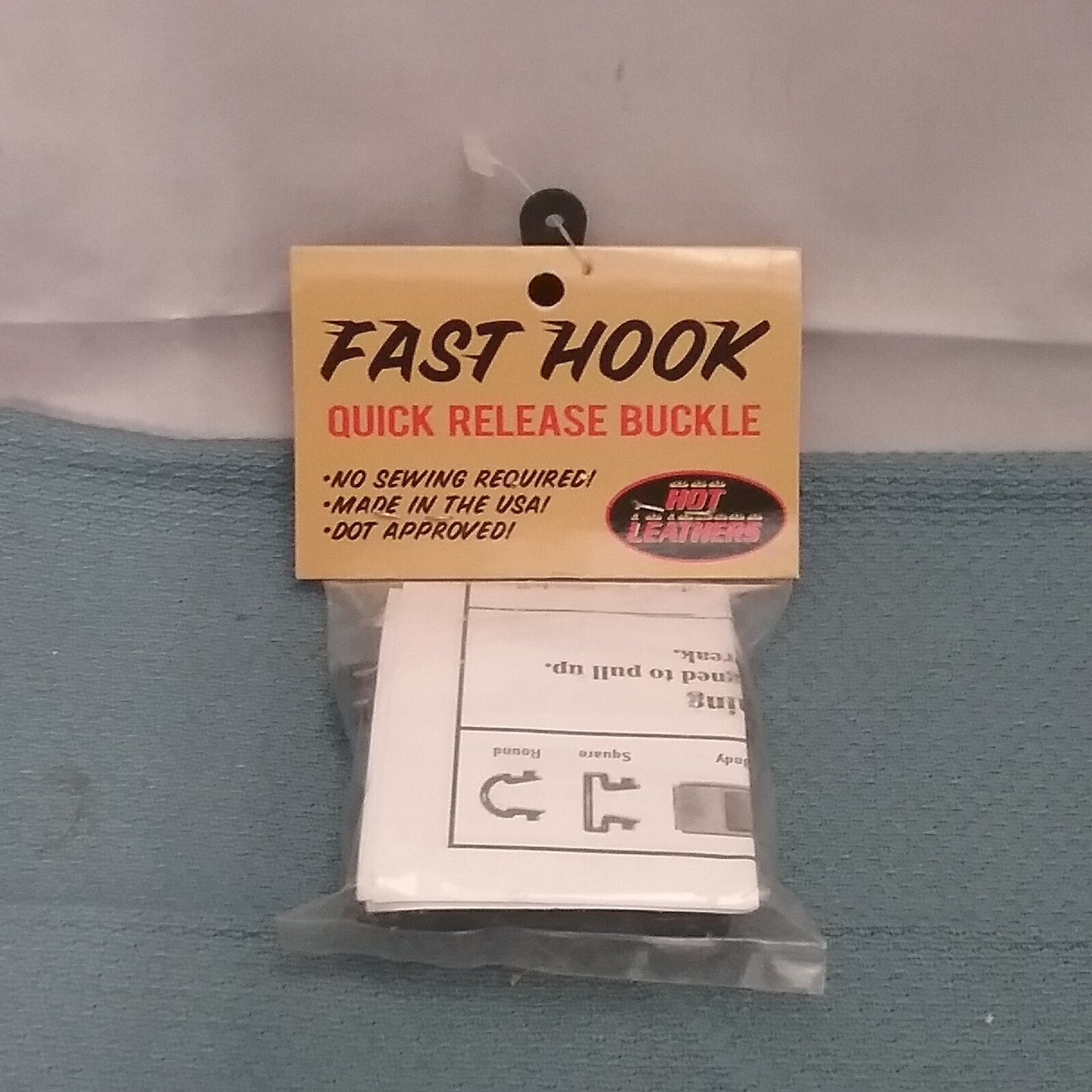 NEW GENUINE HOT LEATHERS HAB1001 FAST HOOK QUICK RELEASE BUCKLE