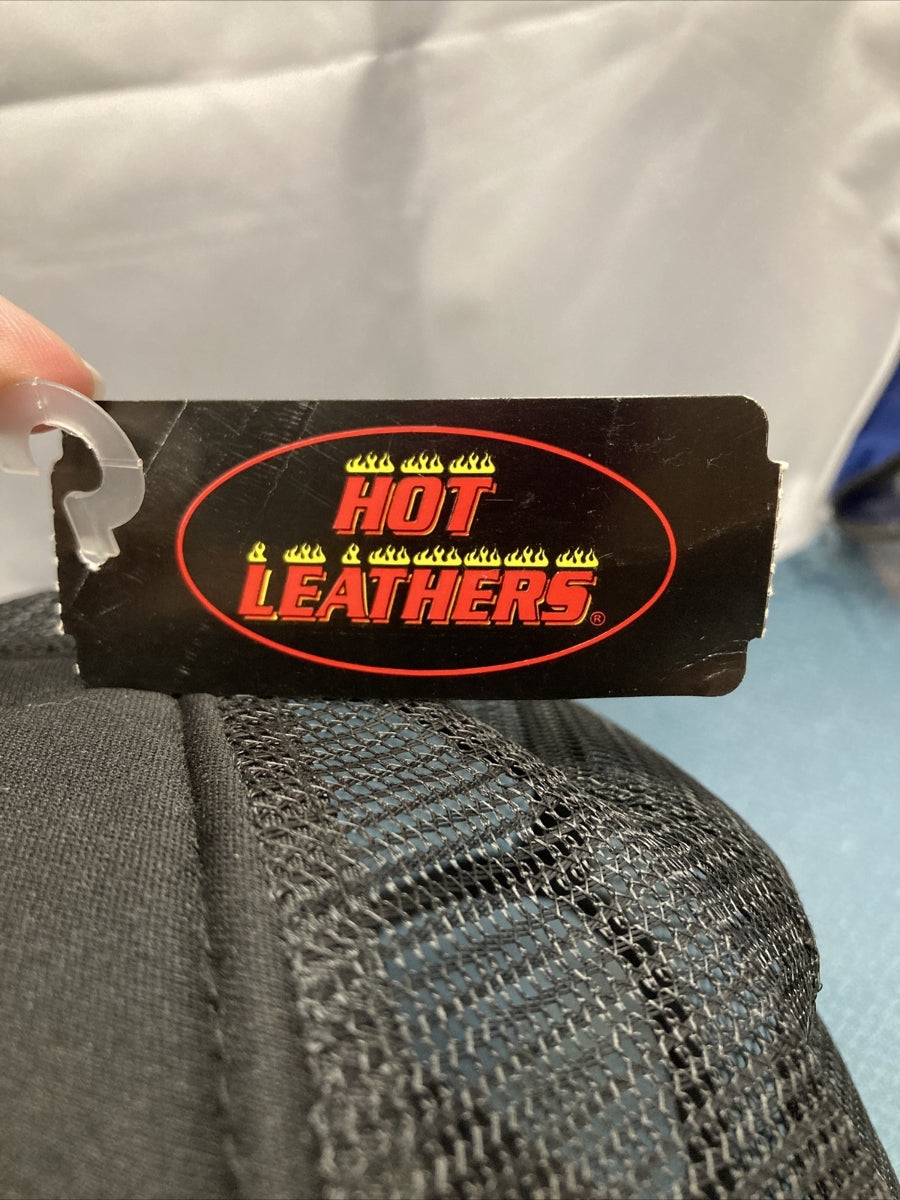NEW GENUINE HOT LEATHERS GSH1016 FLAG TRUCKER HAT