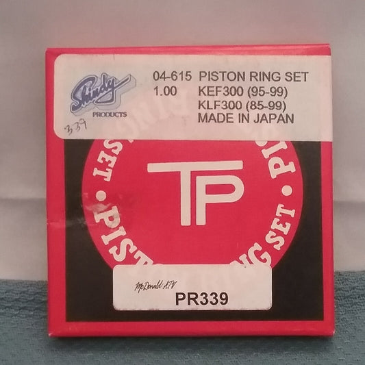 NEW TEIKOKU PISTON RING CO., LTD. K111100-100 PISTON RING SET KLF300 1985-1999