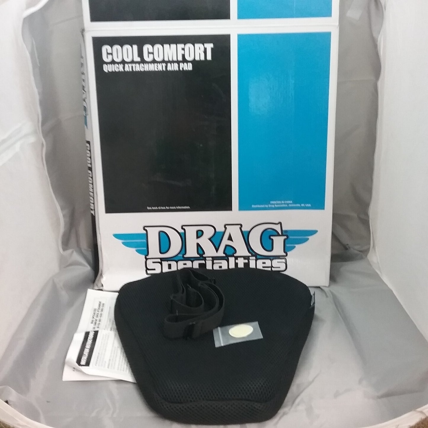 NEW Drag Specialties EX000962 Sport Cool Comfort Air Pad 12in L x 11.7in. W