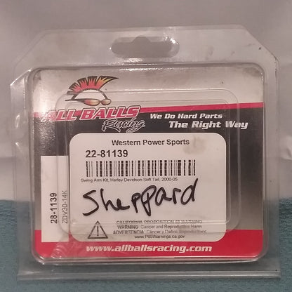 NEW ALL BALLS RACING 28-1139 SWING ARM BEARING KIT