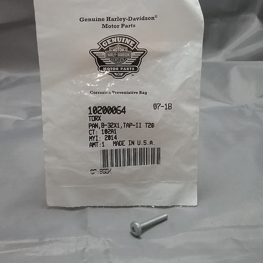 NEW HARLEY DAVIDSON 10200064 TORX PAN, 8-32X1, TAP-II T20