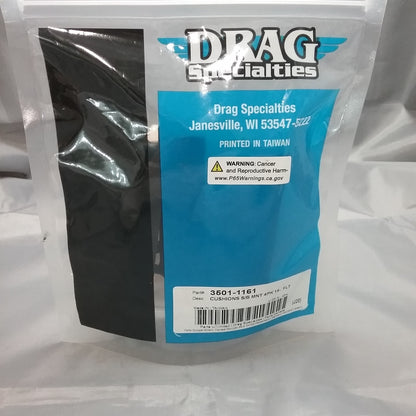QTY 4 NEW DRAG SPECIALITIES 3501-1161 CUSHIONS S/B MNT