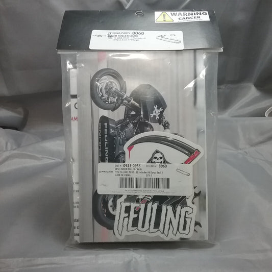 NEW FEULING 8060 MOTORCYCLE INNER ROLLER CHAIN