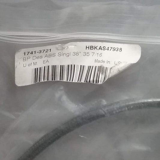 NEW BP 1741-3721 DES ABS SINGLE 38" 7/16