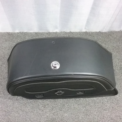 NEW VIKING BAGS VW31P LEFT LEATHER LOCKING SADDLEBAG HARLEY CRUISER